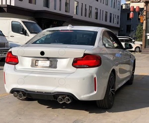Pieza de coche de montaje directo para <span class=keywords><strong>Bmw</strong></span> F22 F23 <span class=keywords><strong>2</strong></span> Series 2014 2015 2016 <span class=keywords><strong>2017</strong></span> 2018 2019 actualización a estilo M2CS parachoques trasero de parachoques de coche - Product Image 3
