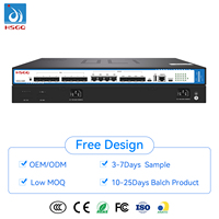 HSGQ-G08R OLT GPON de 8 Puertos 10G, Equipo de Fibra Óptica HSGQ OLT de 8 Puertos 10G