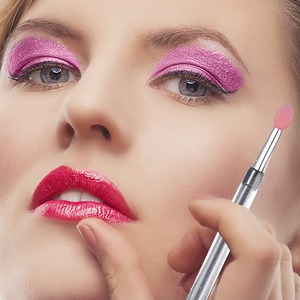 <b>Silicone</b> Lip Brush Portable Lip Gloss Applicator Lipstick Eyeshadow Makeup Brush Beauty <b>Tool</b> - Product Image 5