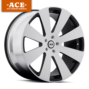 Ruedas Negras ACE de 24 Pulgadas PCD6X139.7 para Autos de Pasajeros, Estilo <span class=keywords><strong>SRT</strong></span> para Chevrolet Silverado, Colorado, Cadillac, GMC, <span class=keywords><strong>Land</strong></span> <span class=keywords><strong>Rover</strong></span> - Product Image 6