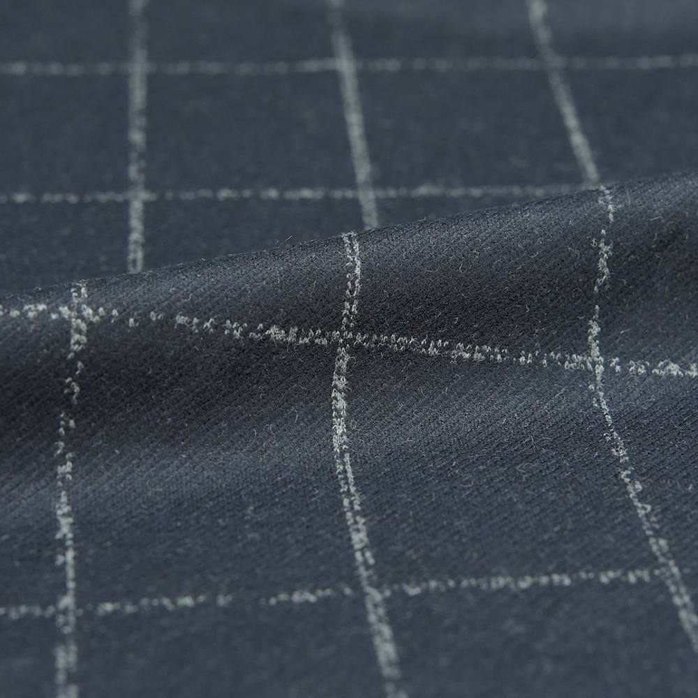 Классическая шерстяная двухсторонняя жаккардовая Мериносовая ткань для курток, пальто, костюмов