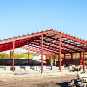 Luxury Light Steel Structure Villa Prefab Steel Structure Building School Supplier