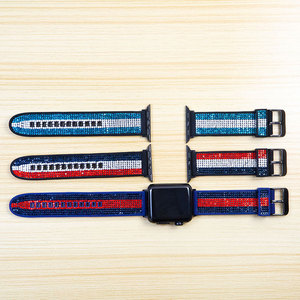 Cinturino in silicone con zircone Bling di lusso personalizzato per iWatch <span class=keywords><strong>Sport</strong></span> Designers Smart <span class=keywords><strong>Watch</strong></span> Slap <span class=keywords><strong>serie</strong></span> di cinturini per cinturino per <span class=keywords><strong>Apple</strong></span> <span class=keywords><strong>Watch</strong></span> - Product Image 6