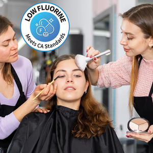 Capa de Maquillaje Personalizada con Logotipo para Salón de Belleza, Estudiantes y Artistas de Maquillaje, Impermeable, Corta, para Corte de Cabello, Capas Cosméticas - Product Image 3