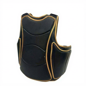 Premium Quality Kids Boxing Chest Guard Wholesale PU Leather Martial Arts Body Protector With Breathable Anti <b>Slip</b> Design - Product Image 6