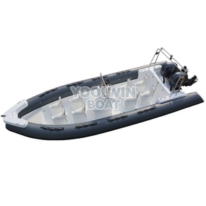 Bote Neumático de Aluminio con Casco de Aluminio de 8.0 m, Potente, para Rescate Subacuático, Recorridos Costeros de un Día, Certificado CE - Product Image 5
