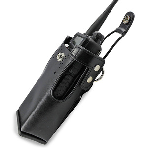 Funda Universal de Cuero para Radio, Porta Walkie Talkie para Cinturón de Servicio, Funda Resistente para Radio, para Caza, Seguridad e Intercomunicación - Product Image 3