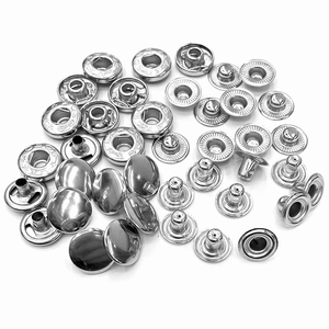 8050 # kim loại thép không gỉ Snap Fastener Nút Đinh Tán Clasp áo khoác quần jean cổ áo vành đai khóa bạc đinh tán da - Product Image 5