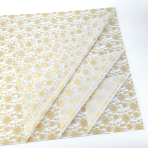 กระดาษทิชชู่สีทองสำหรับห่อ<span class=keywords><strong>เสื้อผ้า</strong></span>กระดาษห่อของขวัญพิมพ์โลโก้ได้ตามต้องการขนาด17กรัม - Product Image 2