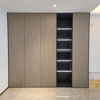 Armoire de rangement latérale ouverte de luxe, moderne et minimaliste, réglable, écologique, en métal noir de haute qualité, tons foncés