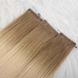 Extensions de cheveux invisibles de luxe, 100% cheveux humains 15A, Remy vierges, double trame, cuticules intactes, vrais cheveux russes naturels - Product Image 3