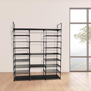 Scarpiera di ferro alta facile da montare convertibile durevole organizzatore di stoccaggio per mobili per la casa per il corridoio appartamento Garage - Product Image 3