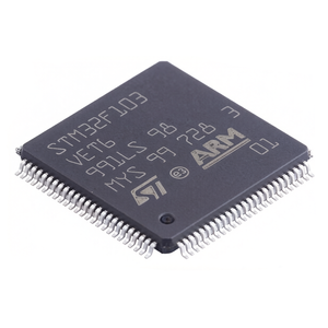 Microcontroladores STM32F103VET6 LQFP-100 ARM - MCU de 32 bits Cortex M3, 512B Flash, 100 pines - Product Image 1