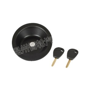 Cerradura de tapa de combustible 1508J5 de aleación de zinc con dos llaves para Peugeot - Product Image 1