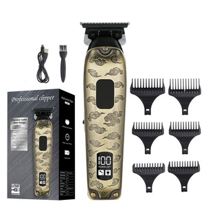Kit de Aseo Profesional Inalámbrico para Barbero: Recortadora de Pelo 0mm de Corte a Cero para Acabados Precisos, Afeitadora Eléctrica Doméstica - Product Image 2