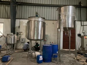 Bouilloire à vapeur industrielle à double enveloppe pour le traitement de la sauce, du sirop et de la pâte - Product Image 3