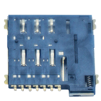 Carte Micro SIM 6 + 1P Push Push Type Connecteur