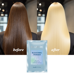 40ml High Lift Poudre éclaircissante pour cheveux blonds brillants Poudre éclaircissante sans ammoniaque Niveau 9 Poudre de blanchiment pour une couleur vive - Product Image 5