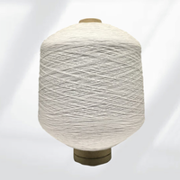 Vente directe d'usine 100 #   Fil recouvert de fil hautement élastique écologique pour le tricot et le tissage de chaussettes de la meilleure qualité