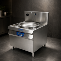 Équipement de cuisson commercial robuste, brûleur à induction pour wok, cuisinière électrique, vente en gros, prix direct usine, support technique