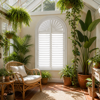 Volets de fenêtre en bois de tilleul sur mesure, forme spéciale, stores intérieurs pour le Royaume-Uni, l'Australie et l'Europe