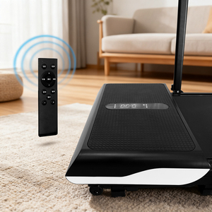 Phòng Tập Thể Dục Tập Thể Dục Mini Chạy Máy Dual-Động Cơ Điện Đi Bộ Pad + Rung Máy Xách Tay Phẳng Máy Chạy Bộ Đi Bộ Máy - Product Image 2