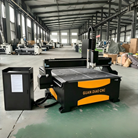 Máquina Fresadora CNC de 3 Ejes para Madera, de Alta Resistencia y Económica, Modelo 1325 Gantry Sculpture, Mesa 1212 (4x8, 5x10) para Trabajos en MDF