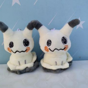 Lindo Peluche de Anime de 4 Pulgadas, Peluche de Pikachu, Llavero de Peluche Kawaii, Juguetes de Peluche de Dibujos Animados, Colgante para <span class=keywords><strong>Mochila</strong></span> Escolar - Product Image 4
