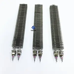 Heater Industrial 230V 750W 1kw 2kw 3kw Industrial Square Shape Radiator Heat Exchange Finned Tubular Heater Air Heating Tube Element