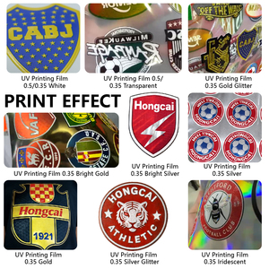 Película de Transferencia UV 3D de 0.35MM, Película de Impresión Digital TPU, <span class=keywords><strong>Vinilo</strong></span> HTV para Superficies Textiles, Logotipos, Impresión Personalizada DIY - Product Image 5