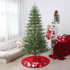 Chất lượng cao hỗn hợp PE + PVC tự động Cây giáng sinh đồ trang trí nhà Trung tâm hiển thị với kim loại đứng qua biên giới sản phẩm - Product Image 1