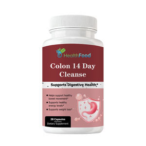 Cápsulas de Limpieza de Colon de 14 Días Directas de Fábrica con Carbohidratos Totales que Ayudan a la Pérdida de Peso y a la Salud Digestiva - Product Image 1