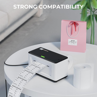 Rollo de Etiquetas Térmicas al por Mayor de Fábrica, 3 Pulgadas x 2 Pulgadas, Etiquetas Autoadhesivas para Códigos de Barras y Direcciones, Compatibles con Impresoras Térmicas Zebra