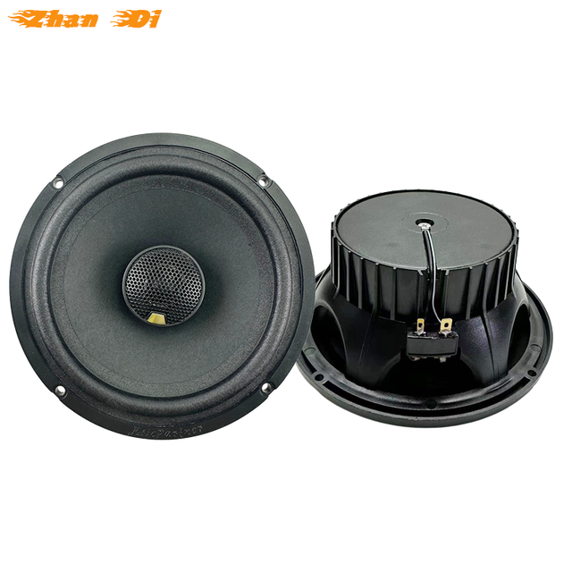 Professional Wholesale 6.5 Inch Midrange Coaxial Plastic Car Speaker Full Range Auto Stereo Universal Door Car Audio