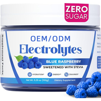 Poudre de mélange de boissons électrolytiques végétaliennes OEM/ODM – Complément d'hydratation rapide quotidienne sans sucre