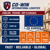 Agent de transport routier Chine-Suède UE, service logistique porte-à-porte DDP