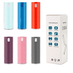Nettoyant en spray pour écran tactile et chiffon en microfibre avec solution de nettoyage intégrée pour téléphone, ordinateur portable, iPad, téléviseur, moniteur, écran de voiture - Product Image 4