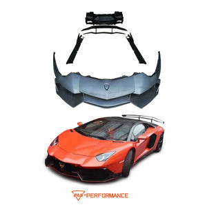 Kits de carrosserie de pare-chocs de voiture en demi-fibre de carbone pour Lamborghini <span class=keywords><strong>Aventador</strong></span> LP700-4 2011-2019 Kit de carrosserie <span class=keywords><strong>hybride</strong></span> de style 720S - Product Image 1