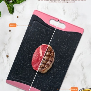 3 Pieces Easy-Grip Handles Chopping Board Extra Large Cutting Board Set <b>Plastic</b> Cutting Board for Kitchen - Product Image 4
