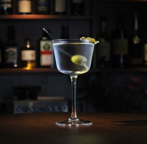 Copa de vino tinto Ramo óptico transparente Tulipán Raya Copa de vino tinto Copa Stemware - Product Image 5