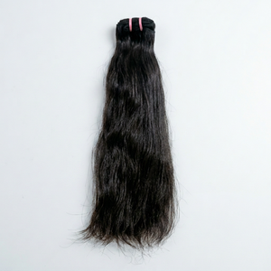 Premium Genius Weft 100% Natural Black Virgin Indian Hair Temple Sourced <b>Body</b> <b>Wave</b> and Kinky Straight Human Hair - Product Image 1