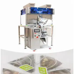 Multi Function Filling Sealing Fully Automatic Pyramids Tea Bag Packing Machine Triangle Coffee Bag Packaging Machine