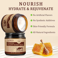 T personnalisé en gros tout-naturel nourri à l'herbe Halal organique corps beurre boeuf suif crème baume hydratant pour la peau avec CPNP