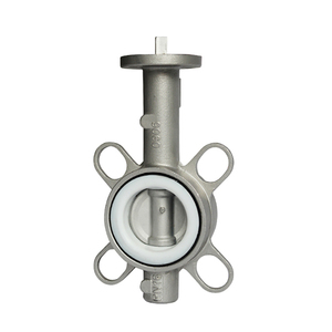 Válvula de Mariposa COVNA DN150 de 6 Pulgadas PN16 con Asiento de PTFE, Tipo Wafer, Acero Inoxidable 316, Actuador Eléctrico Trifásico de 24VDC - Product Image 5