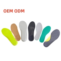 Support de semelle intérieure 4d antistatique non tissé rempli d'eau intelligent orthopédique personnalisé pied chauffé four magnétique semelles d'acupuncture