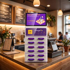 Stazione di Noleggio Batterie per Distributori Automatici, 12 Porte, Power Bank Condiviso per Esterni - Product Image 2