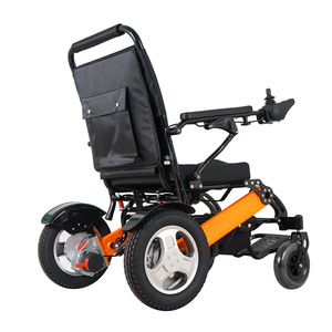 Équipement pour handicapés pliant le <span class=keywords><strong>fauteuil</strong></span> roulant <span class=keywords><strong>électrique</strong></span> en aluminium pour les personnes handicapées - Product Image 1