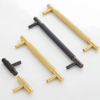 Poignées et Boutons de Meuble Haut de Gamme en Laiton Réglables, Design Traditionnel, Durables, pour Armoires de Cuisine Extérieures et Tiroirs de Salon - Vente Chaude