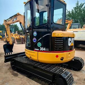 Mini-excavatrice d'occasion de 4 tonnes Cat 304 en stock, machine de terrassement de haute qualité d'occasion Cat 304 - Product Image 2