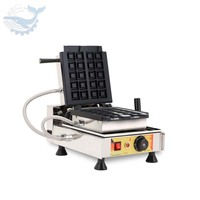 Machine à mini-gaufres carrées Jinchin, 20 gaufres par lot, chauffage électrique, revêtement antiadhésif, 2000W, en vente